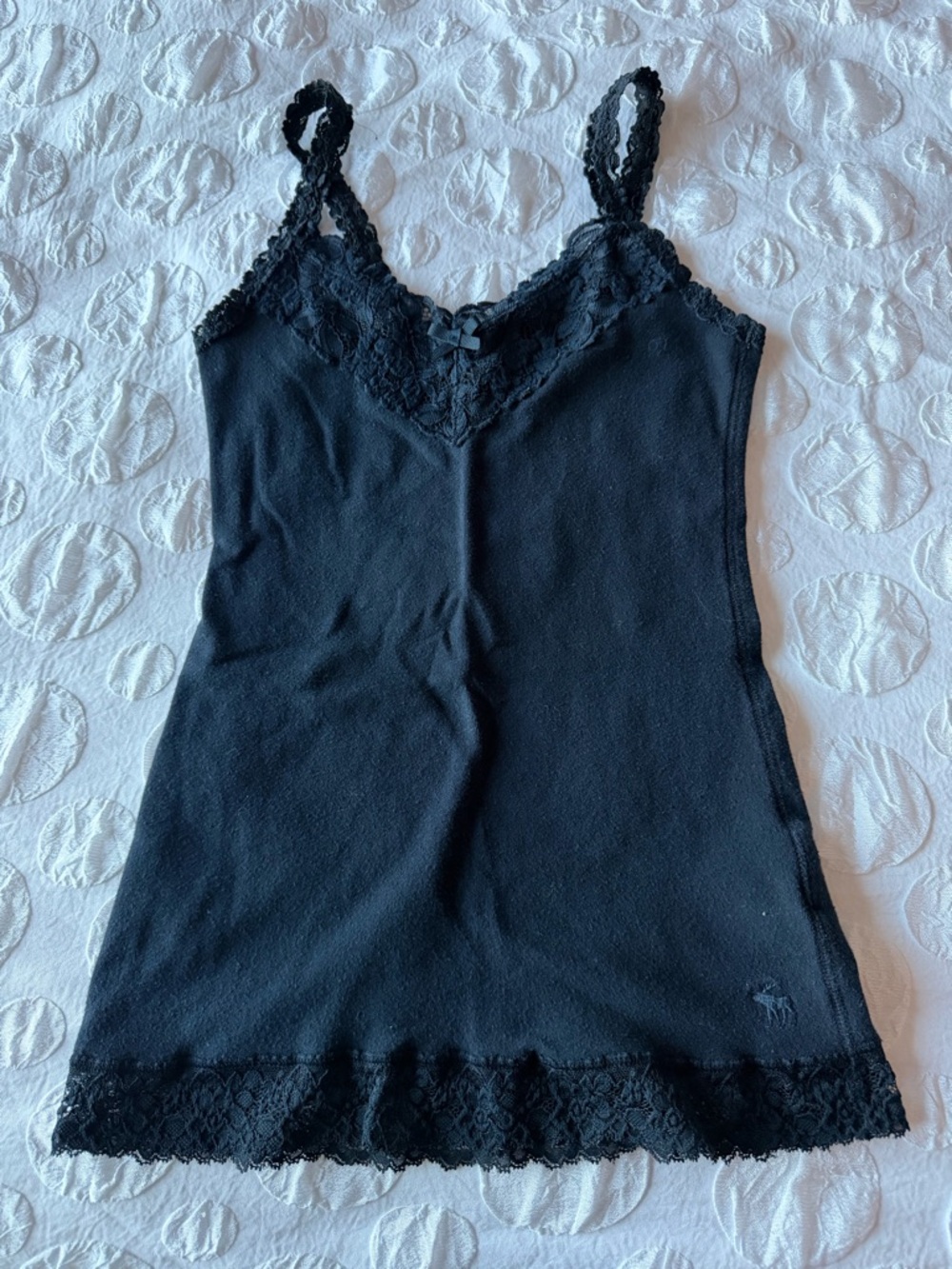 y2k abercrombie lace cami